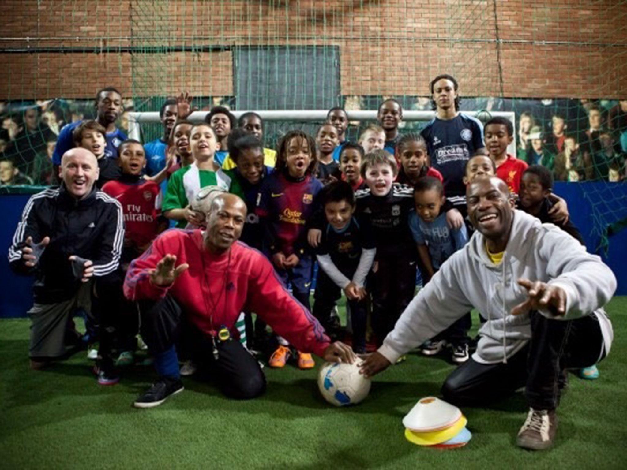 Steadman Scott and Tony Goldring have been training kids at Brixton Rec for more than 20 years