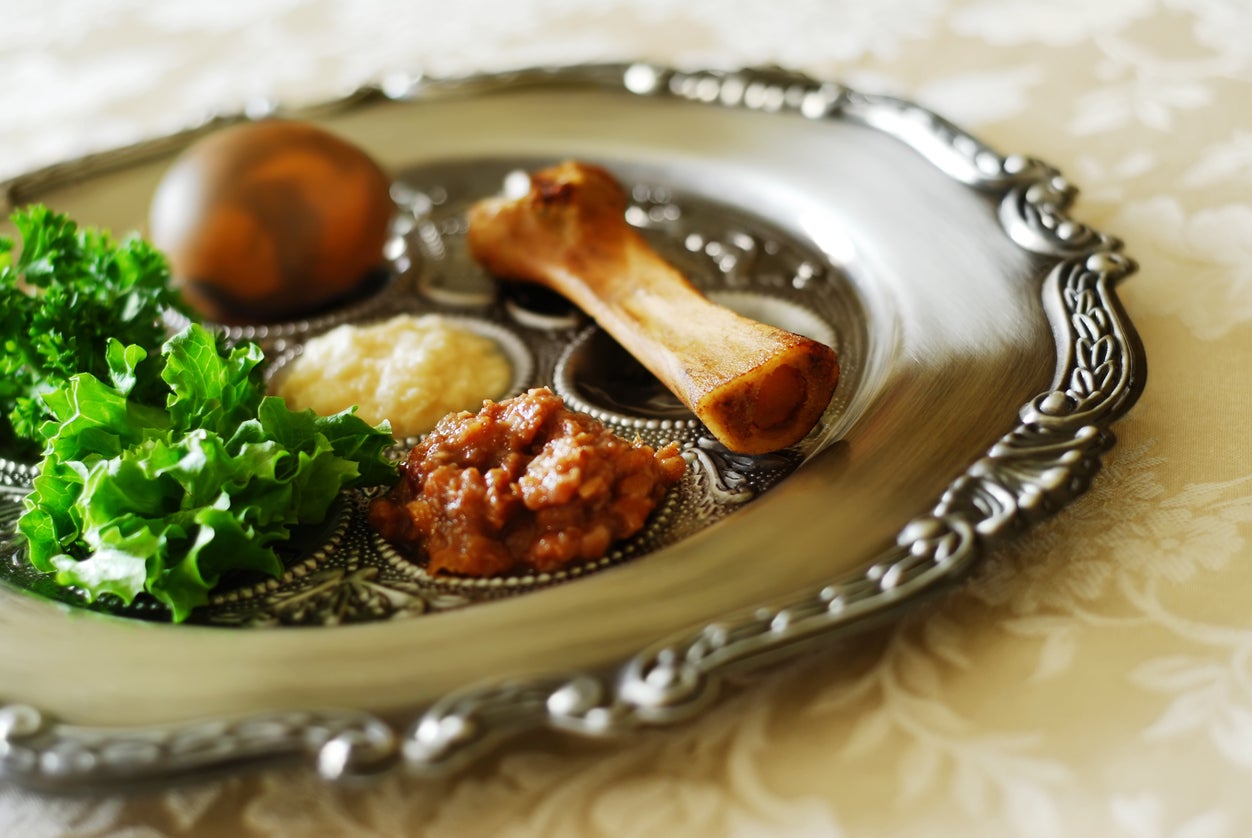 Every piece of food on the Seder plate is symbolic