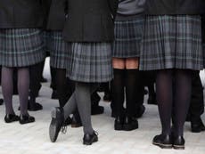 Schoolgirls wear shorts under uniform to protect against ‘upskirting’