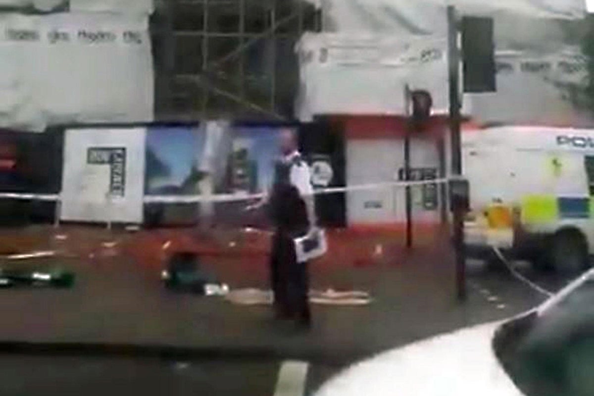 Woman crushed after pallet of bricks falls from crane in London | The ...
