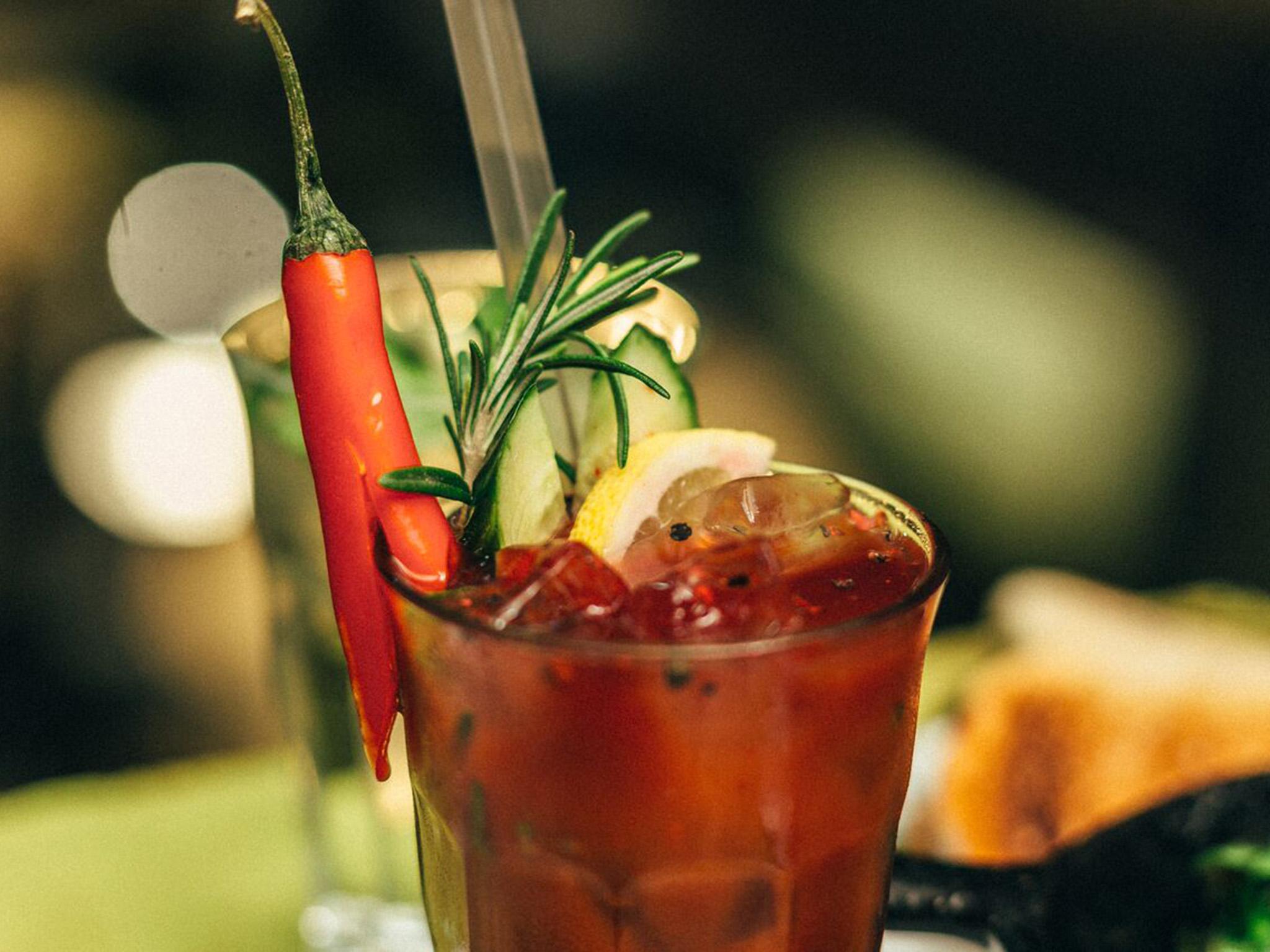 The Bloodhound {holy mother of mary} – Bookclub’s twist on a Bloody Mary