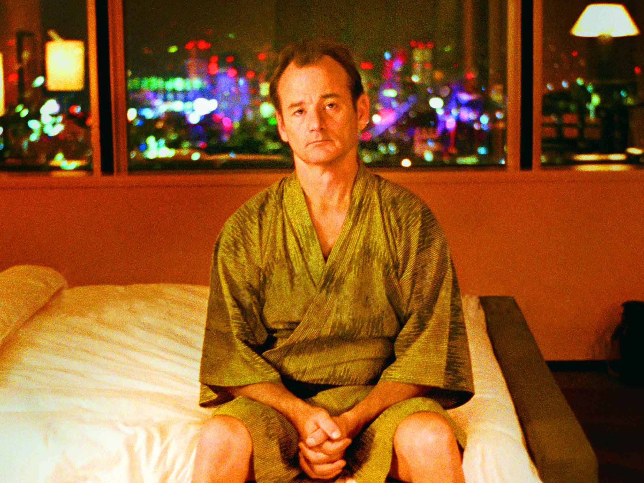 Karaoke king: Murray won plaudits for his role in ’Lost in Translation’
