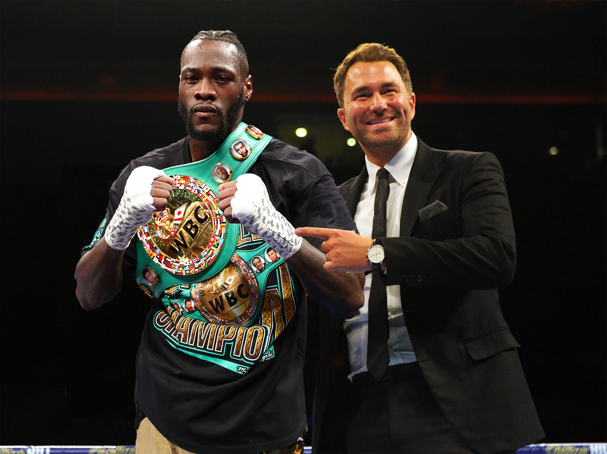 What could be: Deontay Wilder and Eddie Hearn