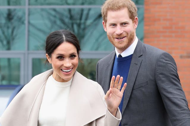 Royal wedding invites for Meghan and Harry's wedding made using special gold machine