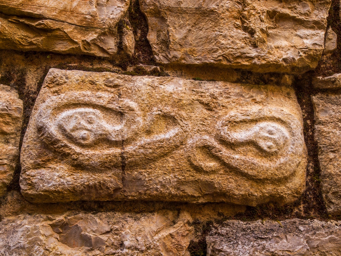 Walls are adorned with carvings (Getty/iStockphoto)