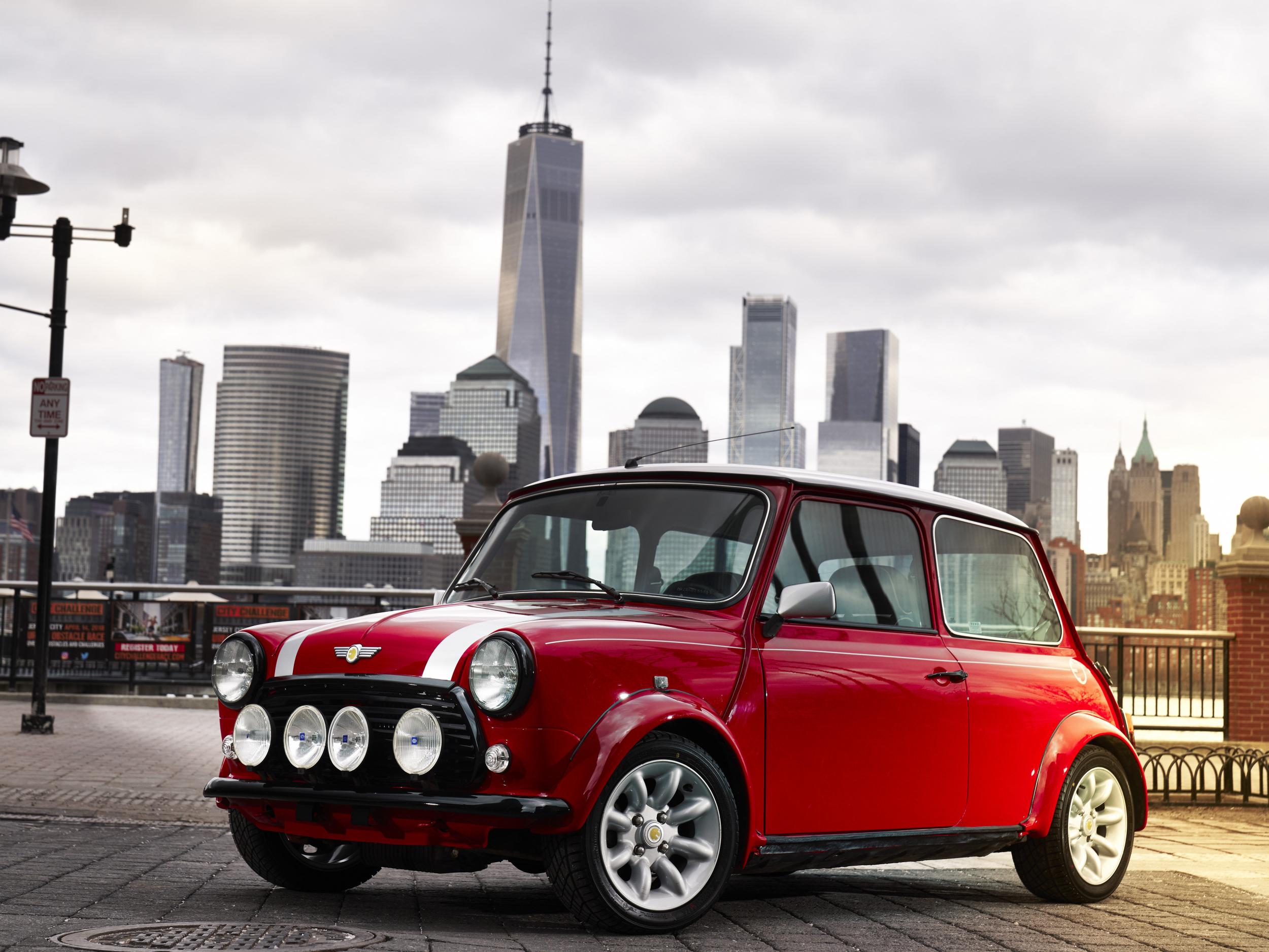 Mini unveils one-off electric version of iconic original car