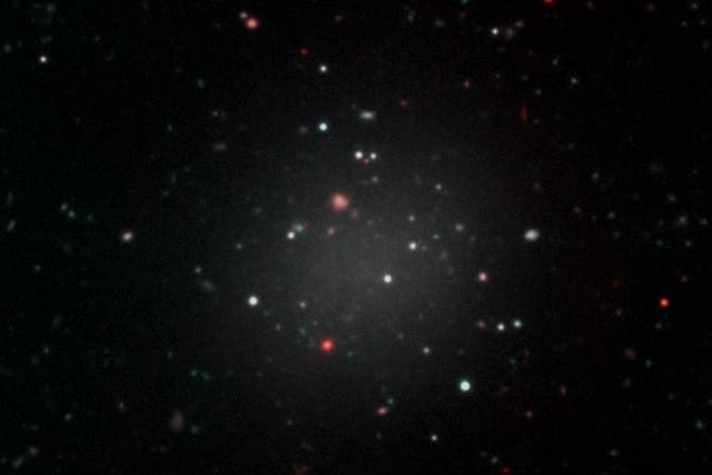 The NGC 1052-DF2 galaxy, which resides about 65 million light years away from Earth, has surprised scientists owing to its lack of dark matter