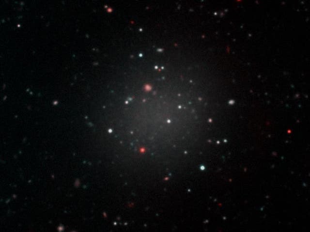 The NGC 1052-DF2 galaxy, which resides about 65 million light years away from Earth, has surprised scientists owing to its lack of dark matter