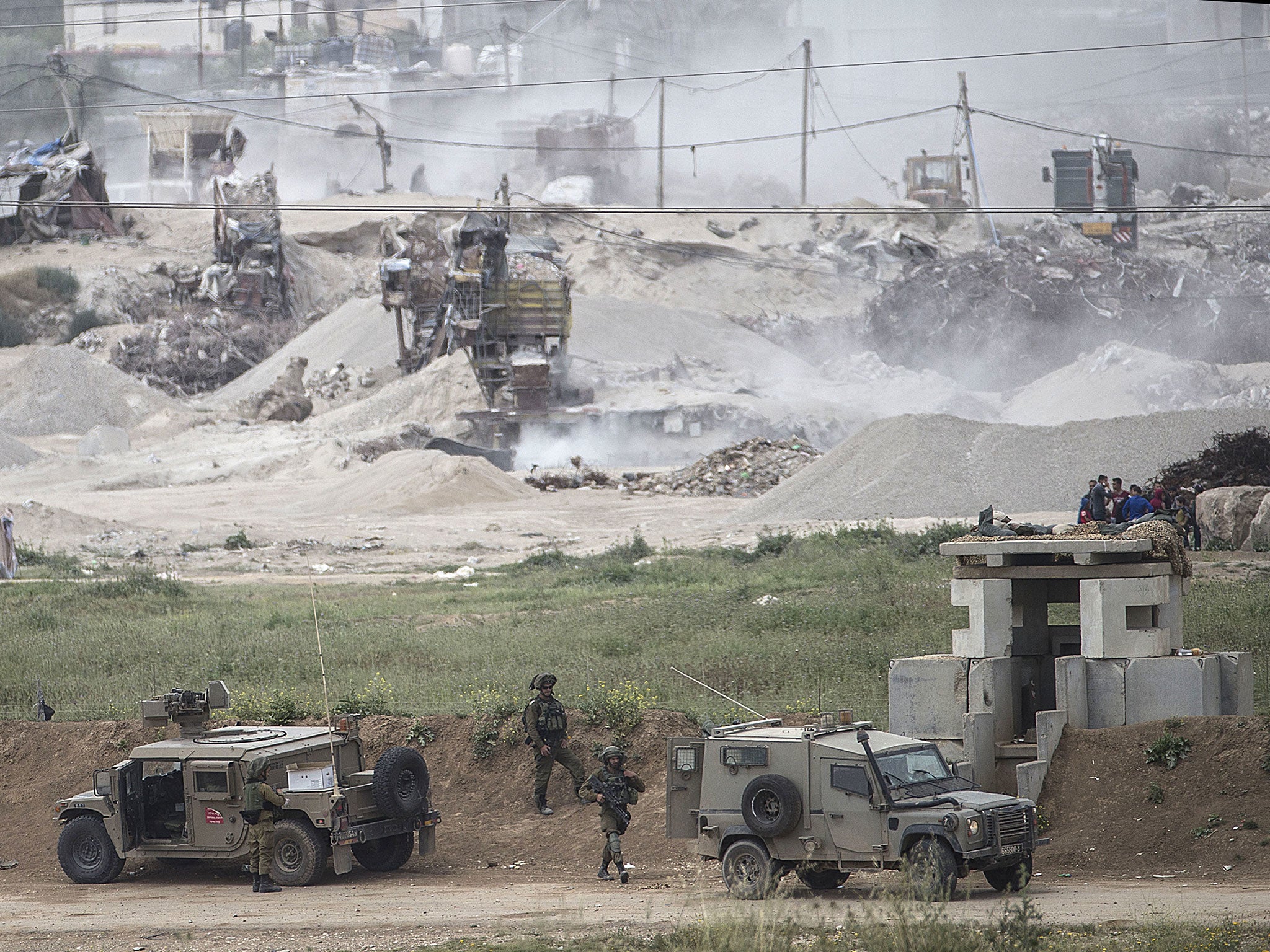 Israeli soldiers will not allow 'mass infiltration' of the Gaza border Lieutenant-General Gadi Eizenkot says