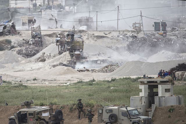Israeli soldiers will not allow 'mass infiltration' of the Gaza border Lieutenant-General Gadi Eizenkot says