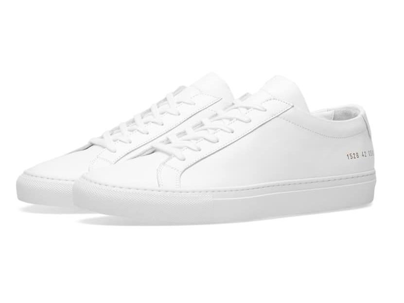 Common Projects, Original Achilles Leather Sneakers, £290, Mr Porter