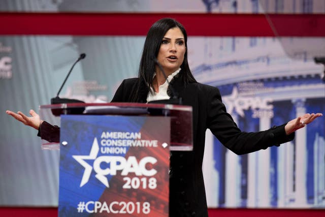 NRA spokesperson Dana Loesch speaks during the 2018 Conservative Political Action Conference