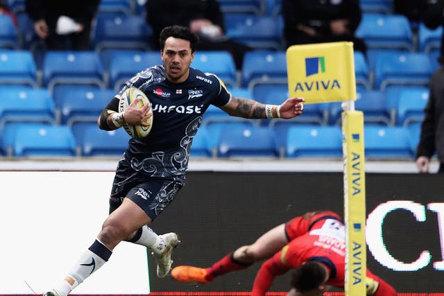 Denny Solomona has been charged with allegedly verbally abusing Worcester's Jamie Shillcock