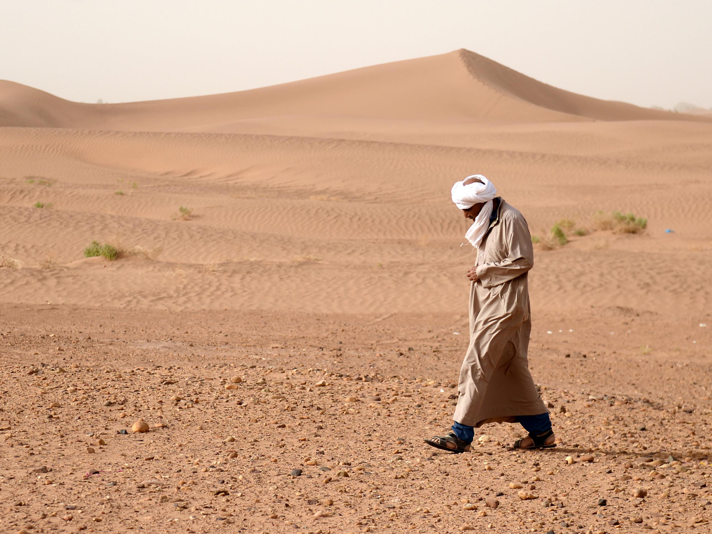 The Sahara Desert has increased in size by around 10 per cent in the past century, encroaching on agricultural land that borders it