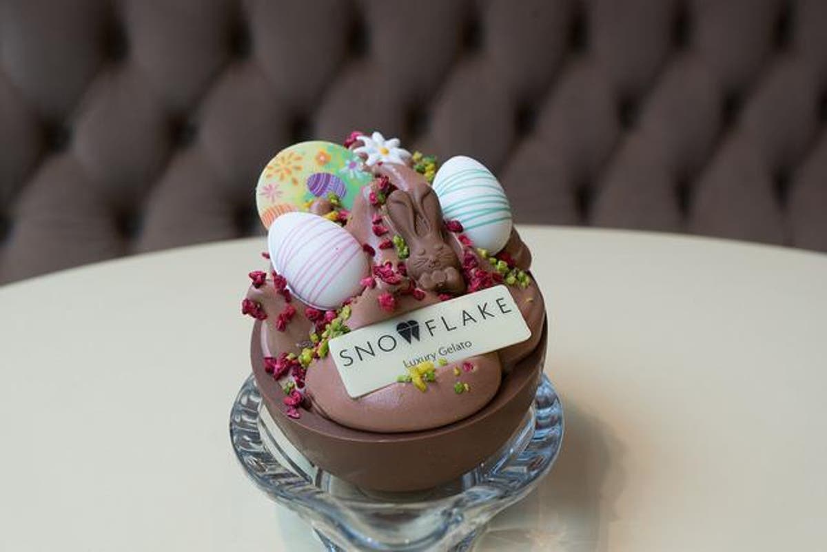 UK's first gelatofilled chocolate Easter eggs The Independent The
