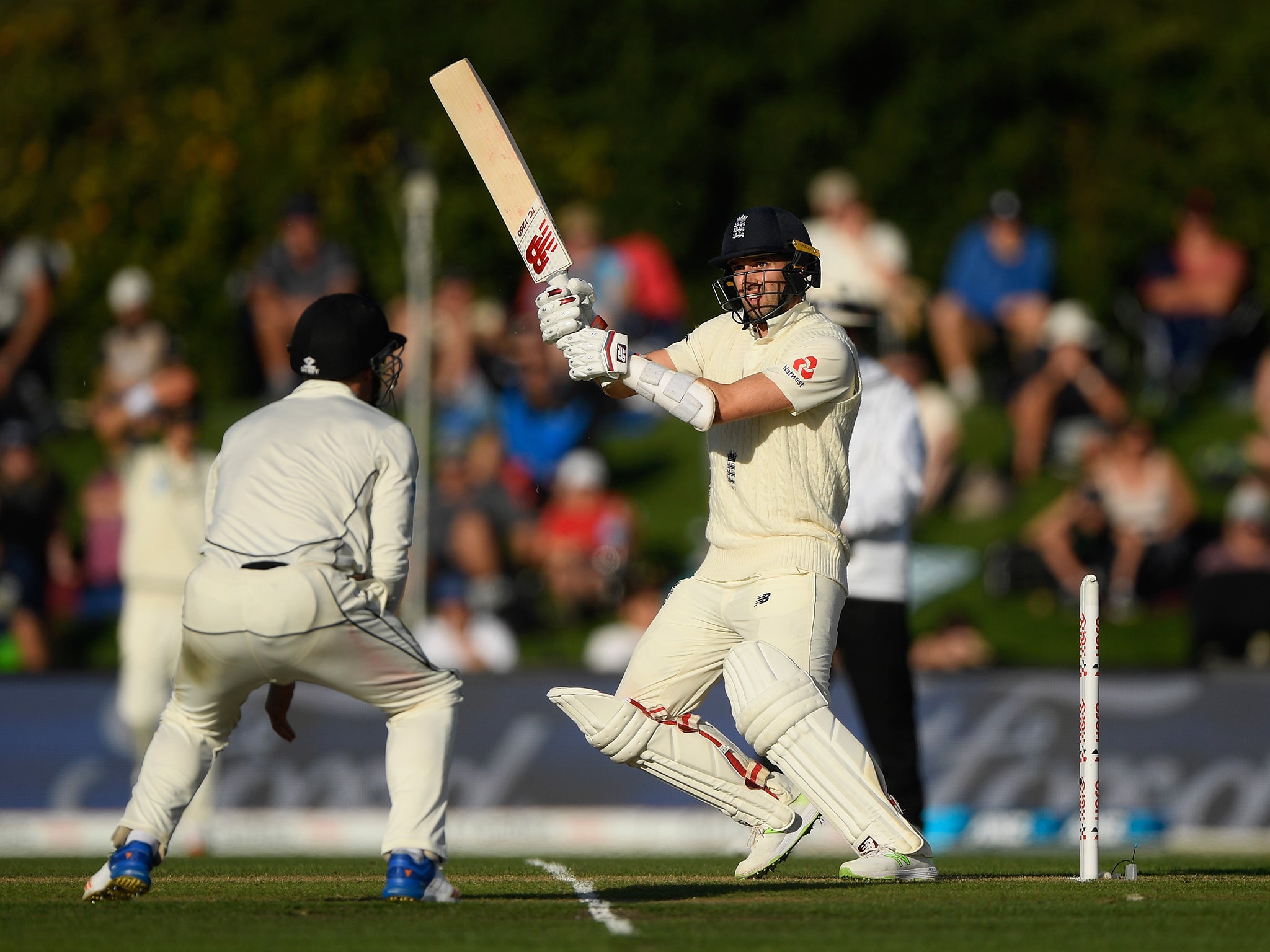 Mark Wood scored a half-century in his return to the Test side