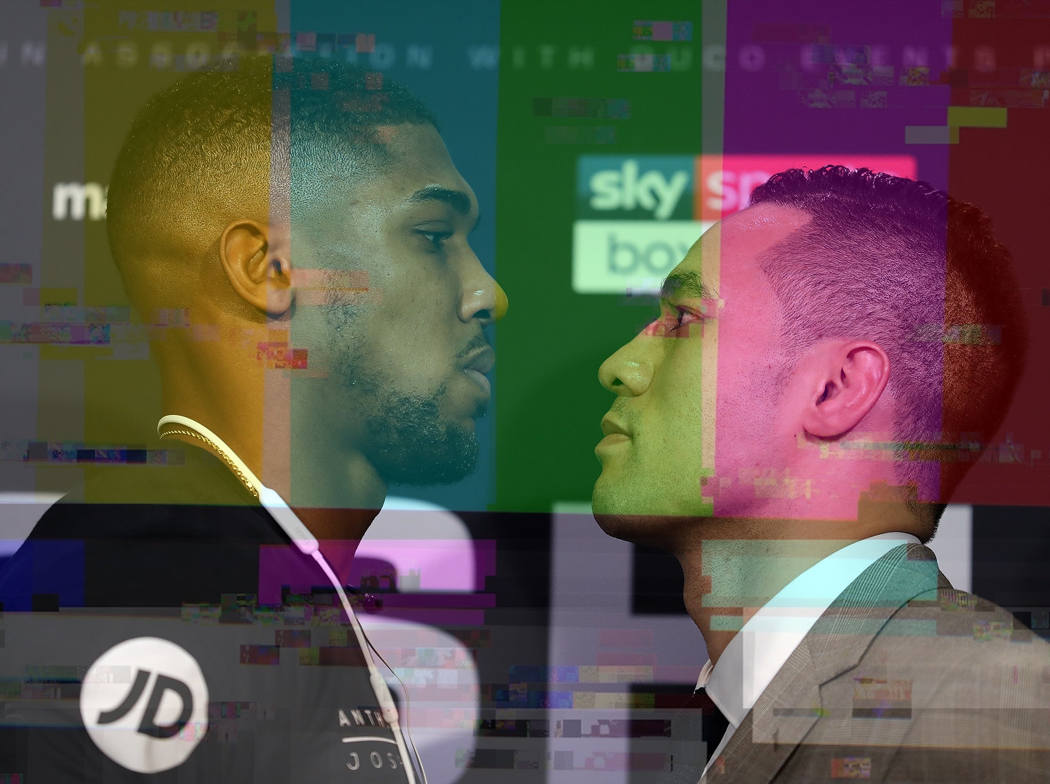 Joshua and Parker fight on March 31