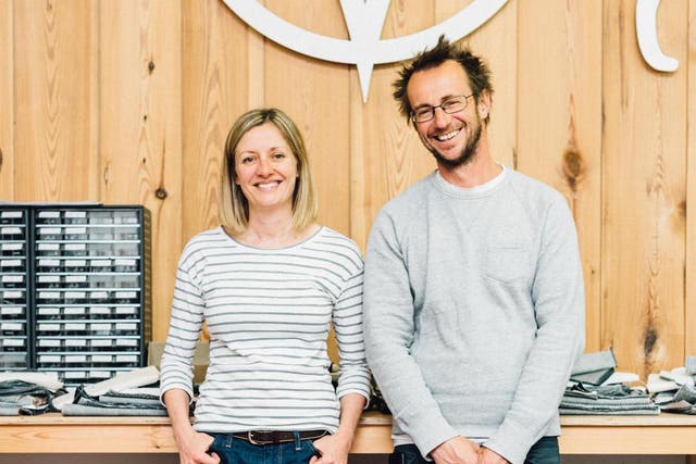 Clare and David Hieatt sold their previous company Howies to US firm Timberland for £3.2 million in 2011