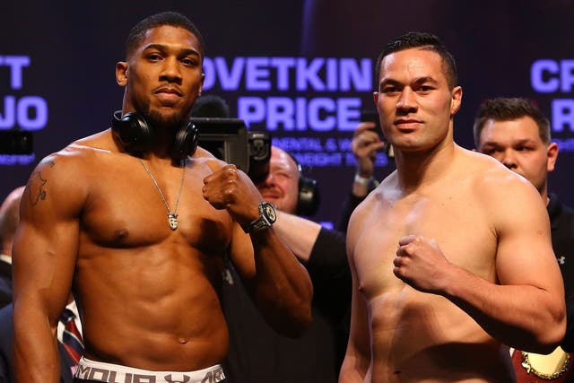 This is the lightest Anthony Joshua has been since 2014