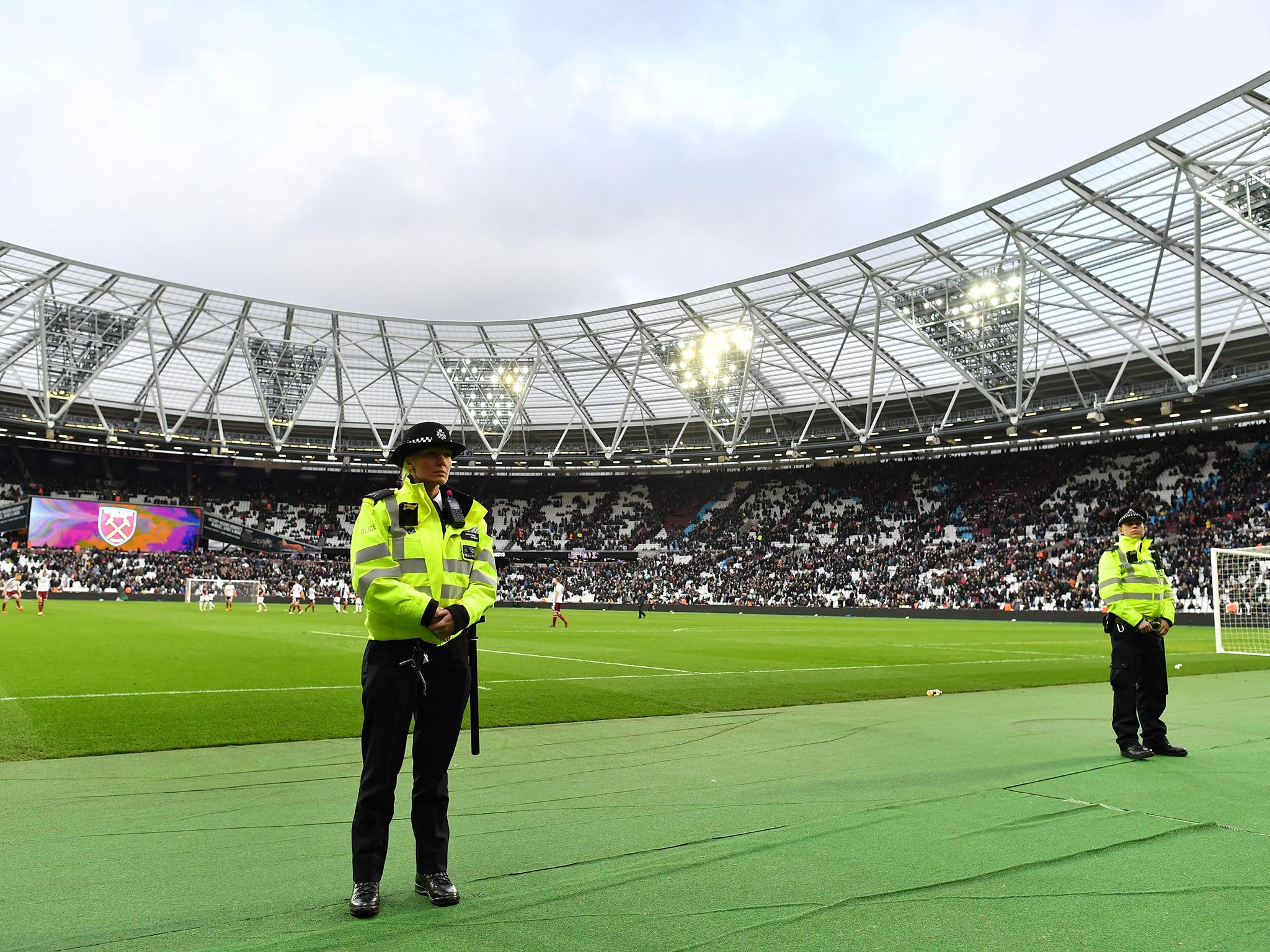 Police release images of 15 West Ham fans they want to speak to over London Stadium disorder