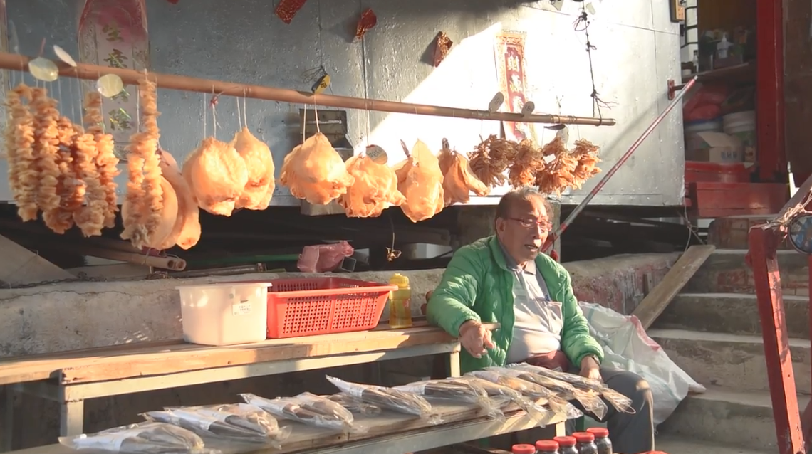Tai O is known for its seafood-based produce