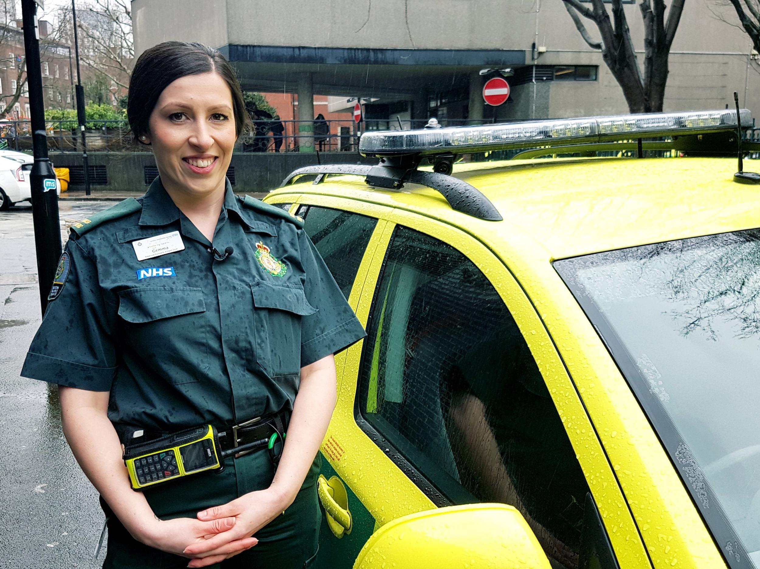 Gemma Walsh, an advanced paramedic specialising in urgent care, said the change means she can now see patient care through from start to finish