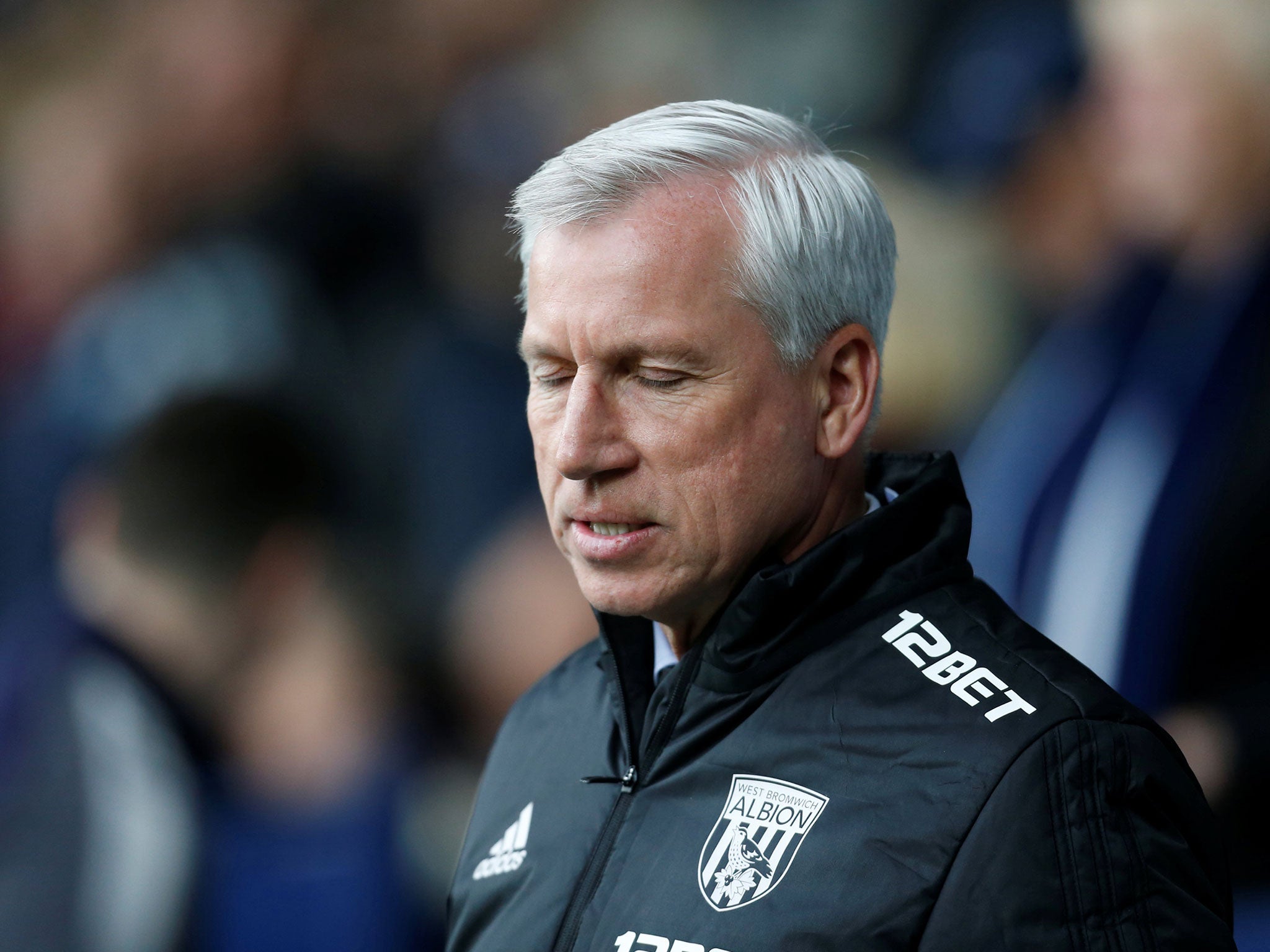 Alan Pardew left West Brom on Monday with the club close to relegation