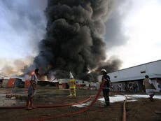 Fire destroys Yemen warehouses filled with aid supplies 