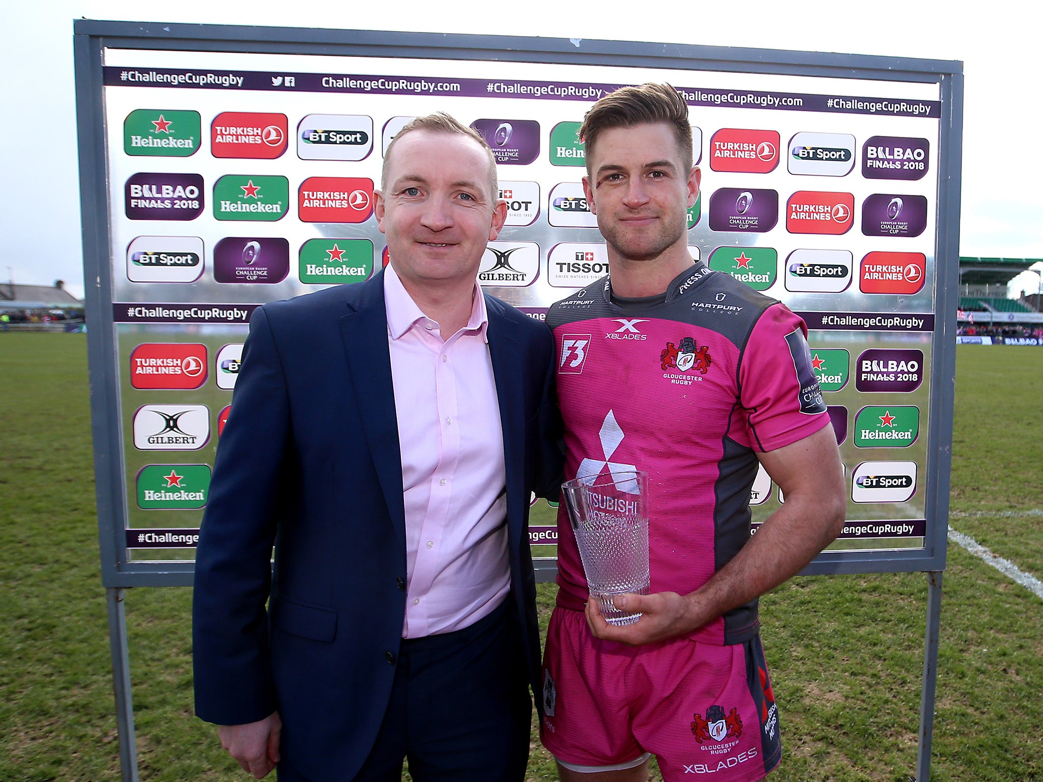 Henry Trinder claimed the man-of-the-match award as Gloucester beat Connacht 33-28