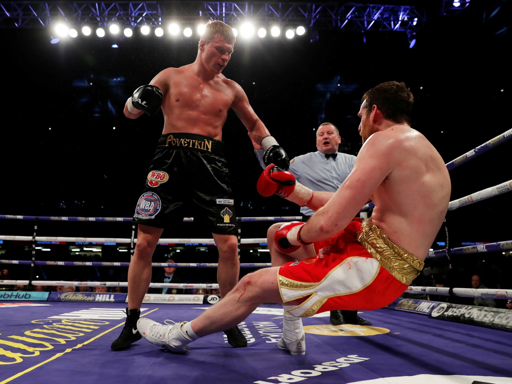 Povetkin inflicted a devastating knockout defeat on David Price earlier this year