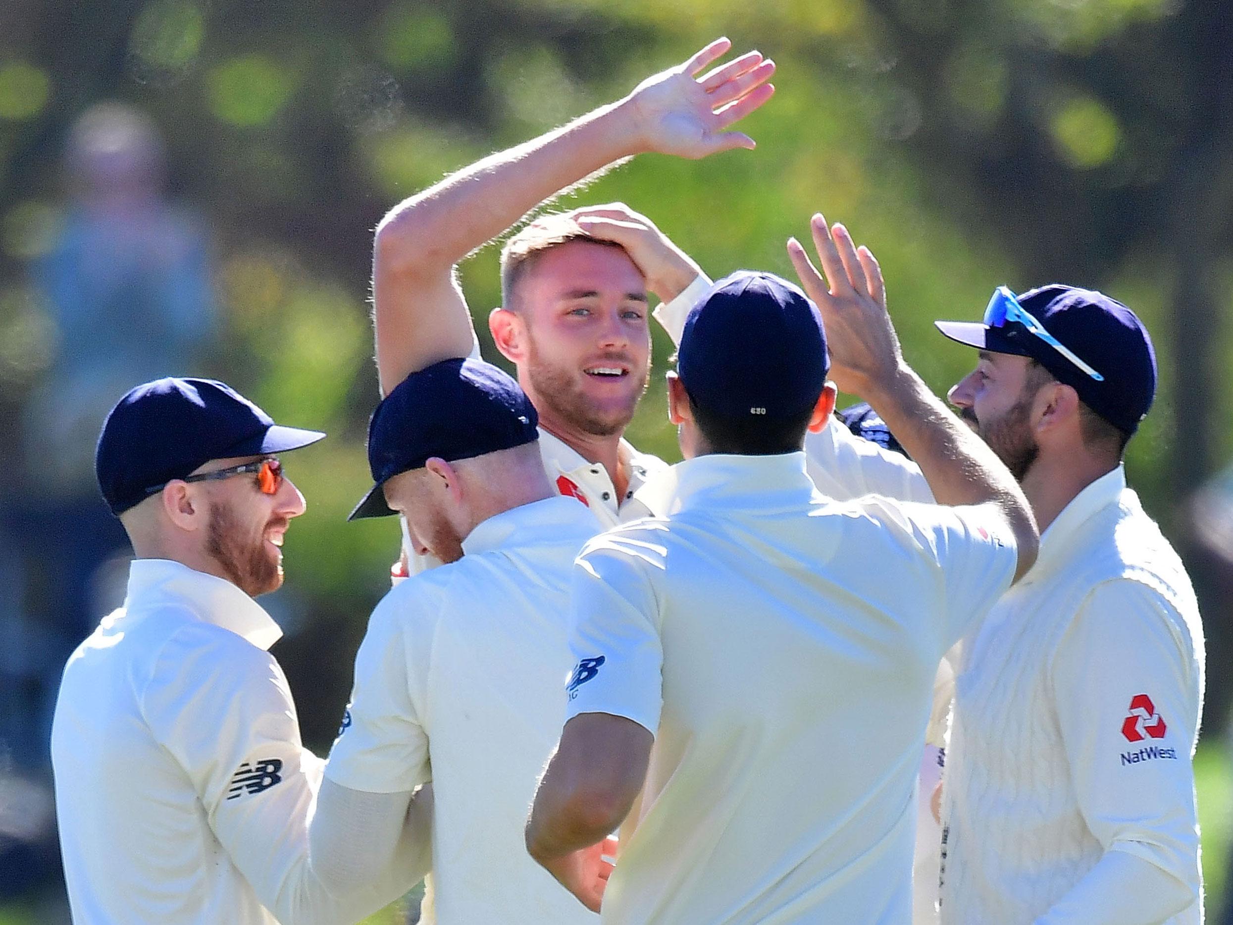 &#13;
Broad was the best of England's bowlers &#13;