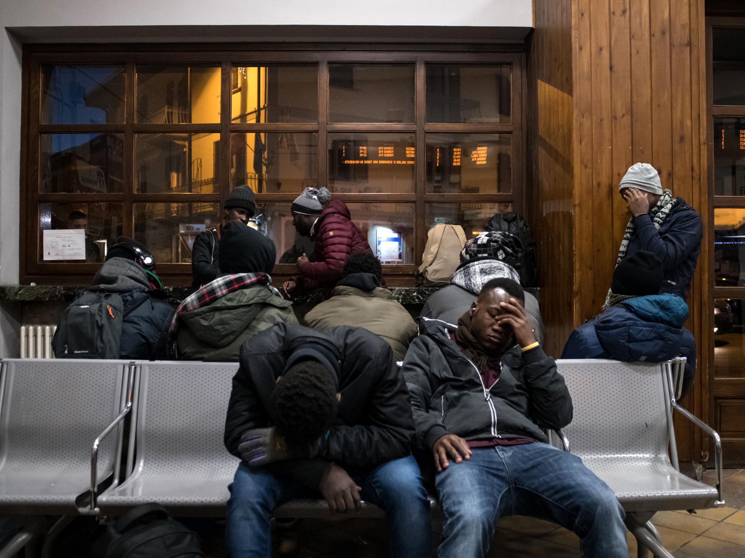 The town of Bardonecchia is used by people trying to enter France illegally