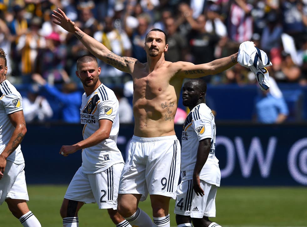 Zlatan Ibrahimovic is off and running in MLS
