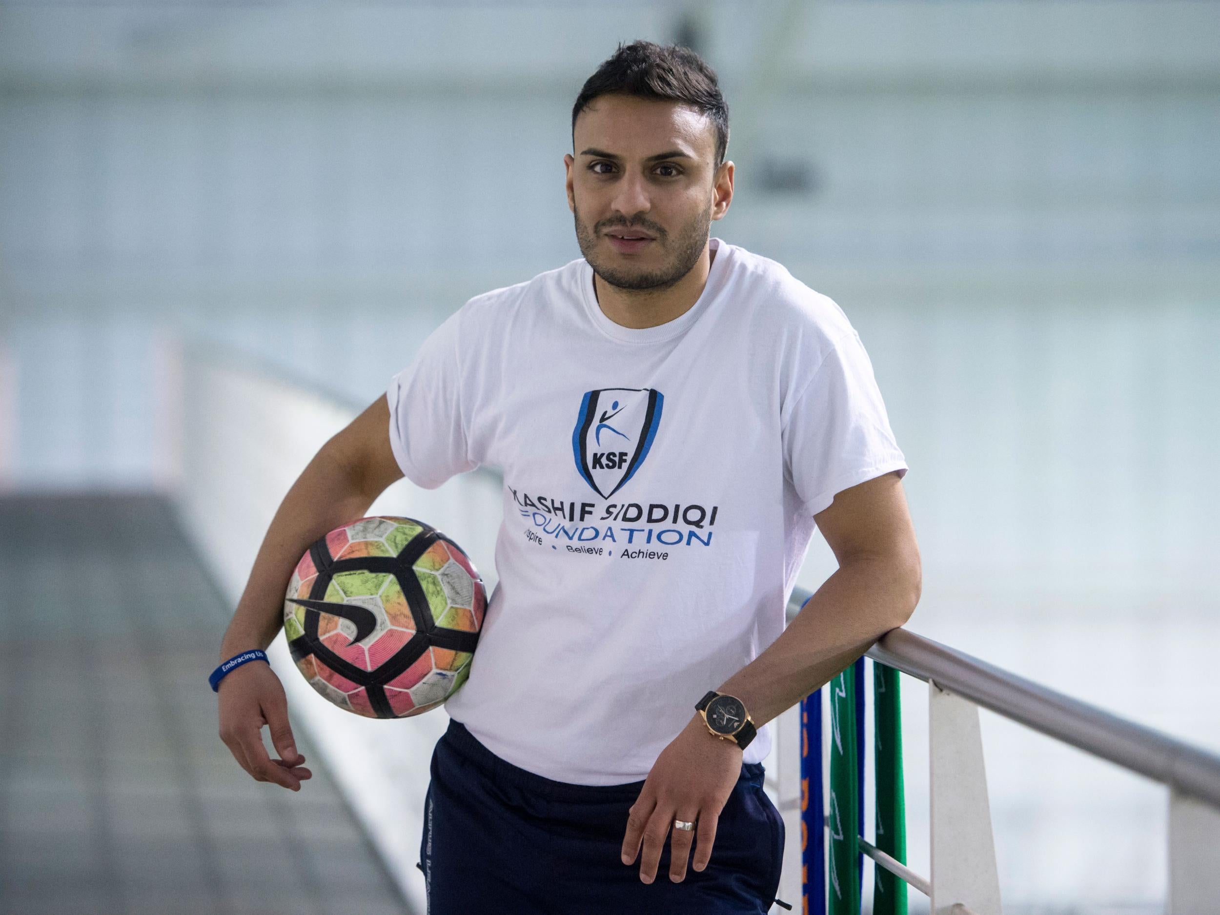 Kashif Siddiqi is looking to change the landscape of British football