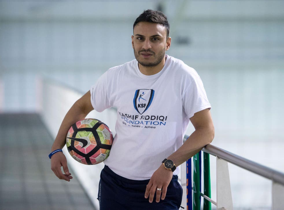 Kashif Siddiqi is looking to change the landscape of British football