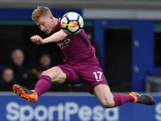 City desperate to make ‘history’ against United, says De Bruyne