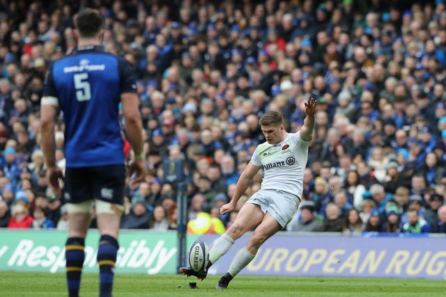 Leinster take on Saracens at the Aviva Stadium for a place in the Champions Cup semi-finals