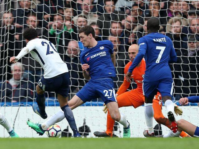 Dele Alli slots in Spurs’s third
