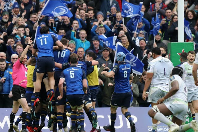 Leinster beat Saracens 30-19 to end their two-year reign as European champions