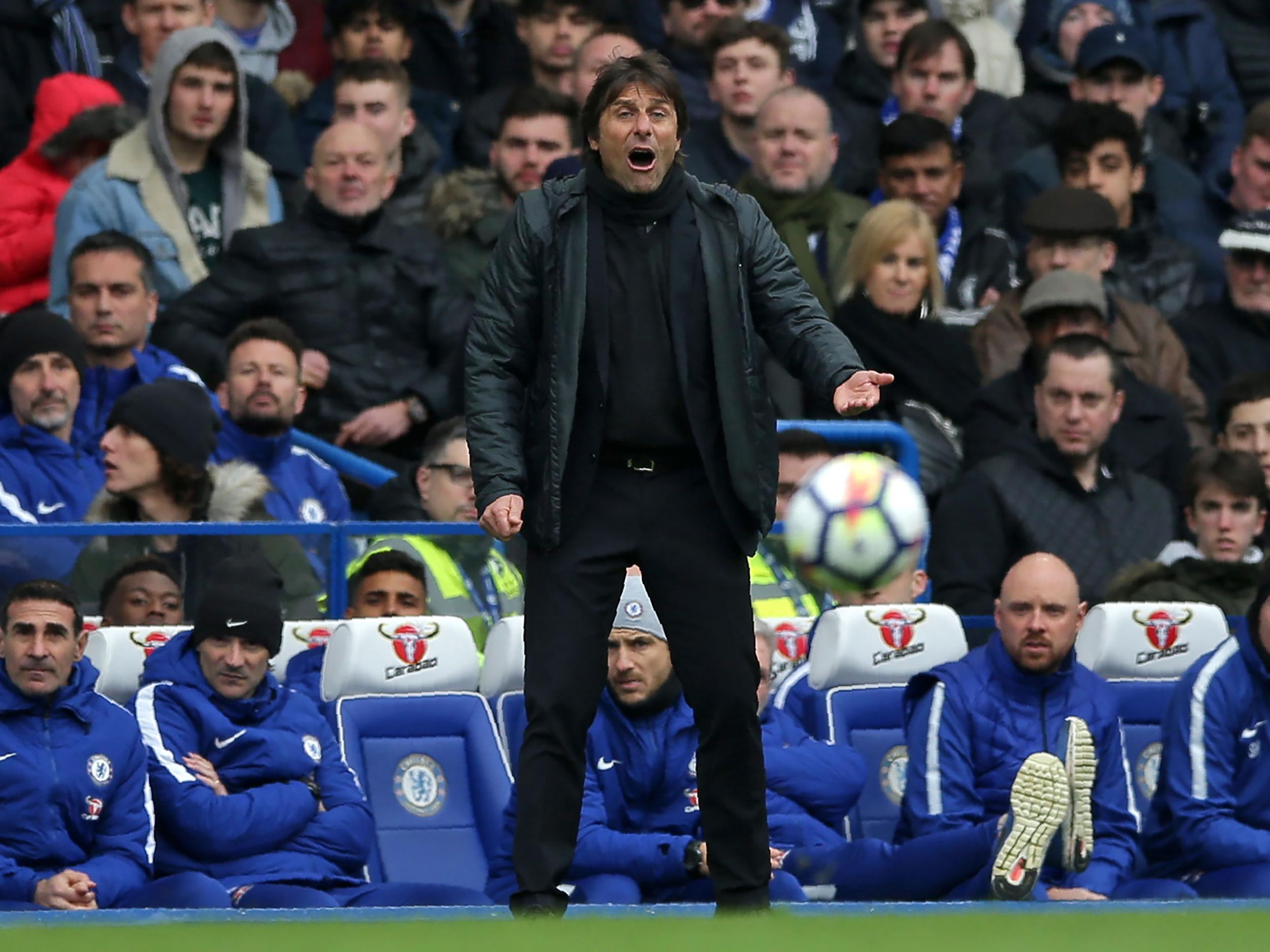 Antonio Conte says he's "not worried" about losing his job