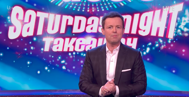 Declan Donnelly gave an emotional speech after his first solo hosting stint on Saturday Night Takeaway