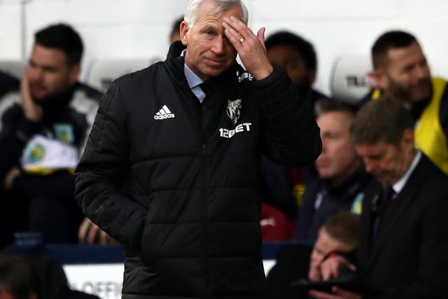 Pardew only won one Premier League game in charge