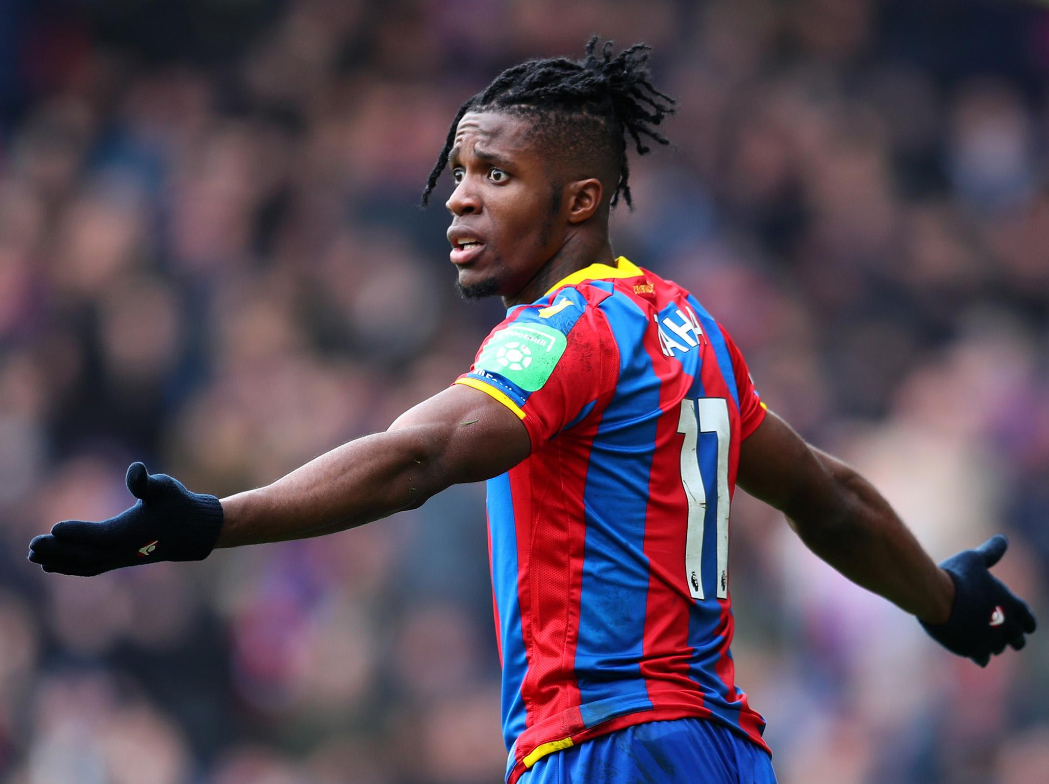 Wilfried Zaha will be crucial to Palace’s run-in