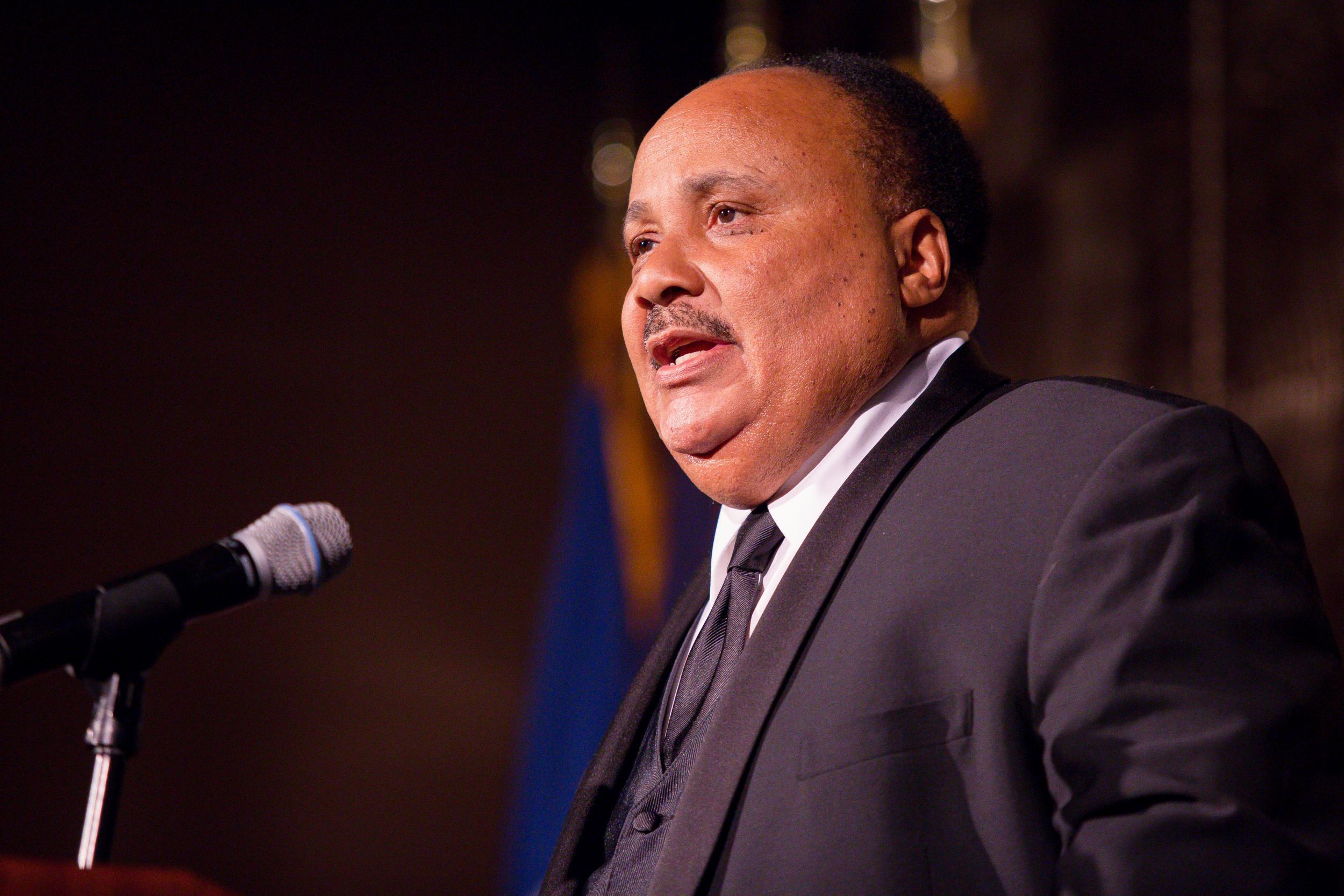 Martin Luther King III speaks at the 2016 NAN ‘Keepers Of The Dream’ Dinner And Awards Ceremony (Getty)