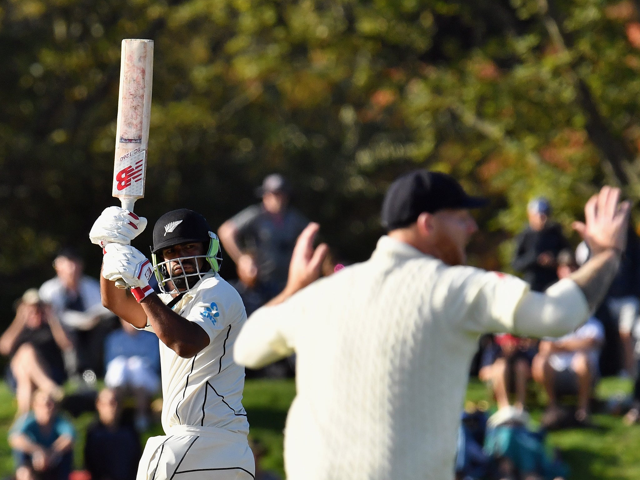 Ish Sodhi's battling half-century saw New Zealand hold on to salvage a draw