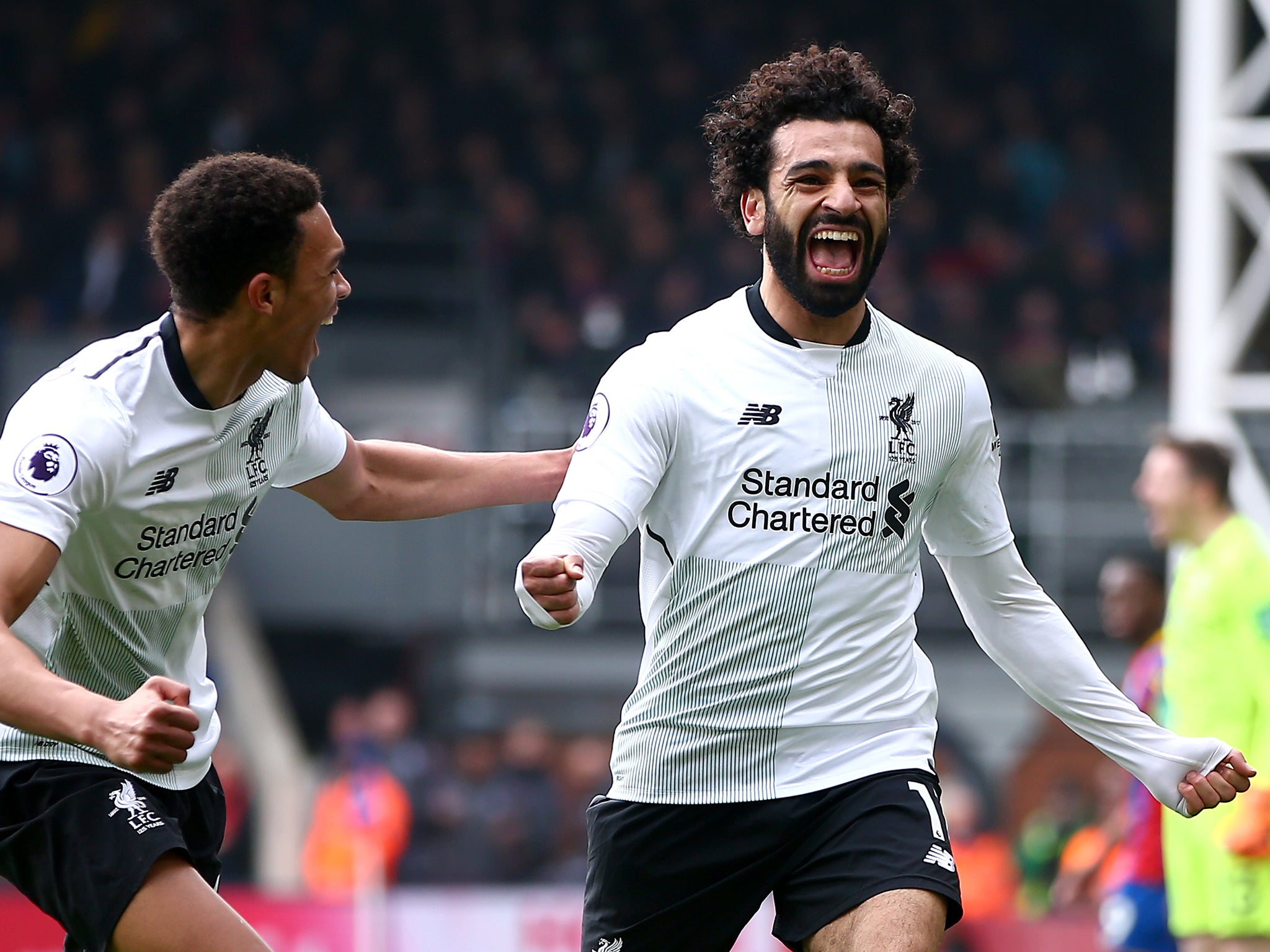 Mohamed Salah can terrify any defence he faces, according to Virgil van Dijk