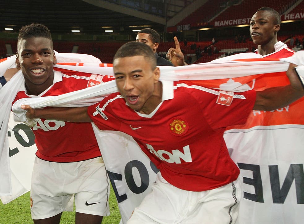 Lingard was part of numerous successful youth sides