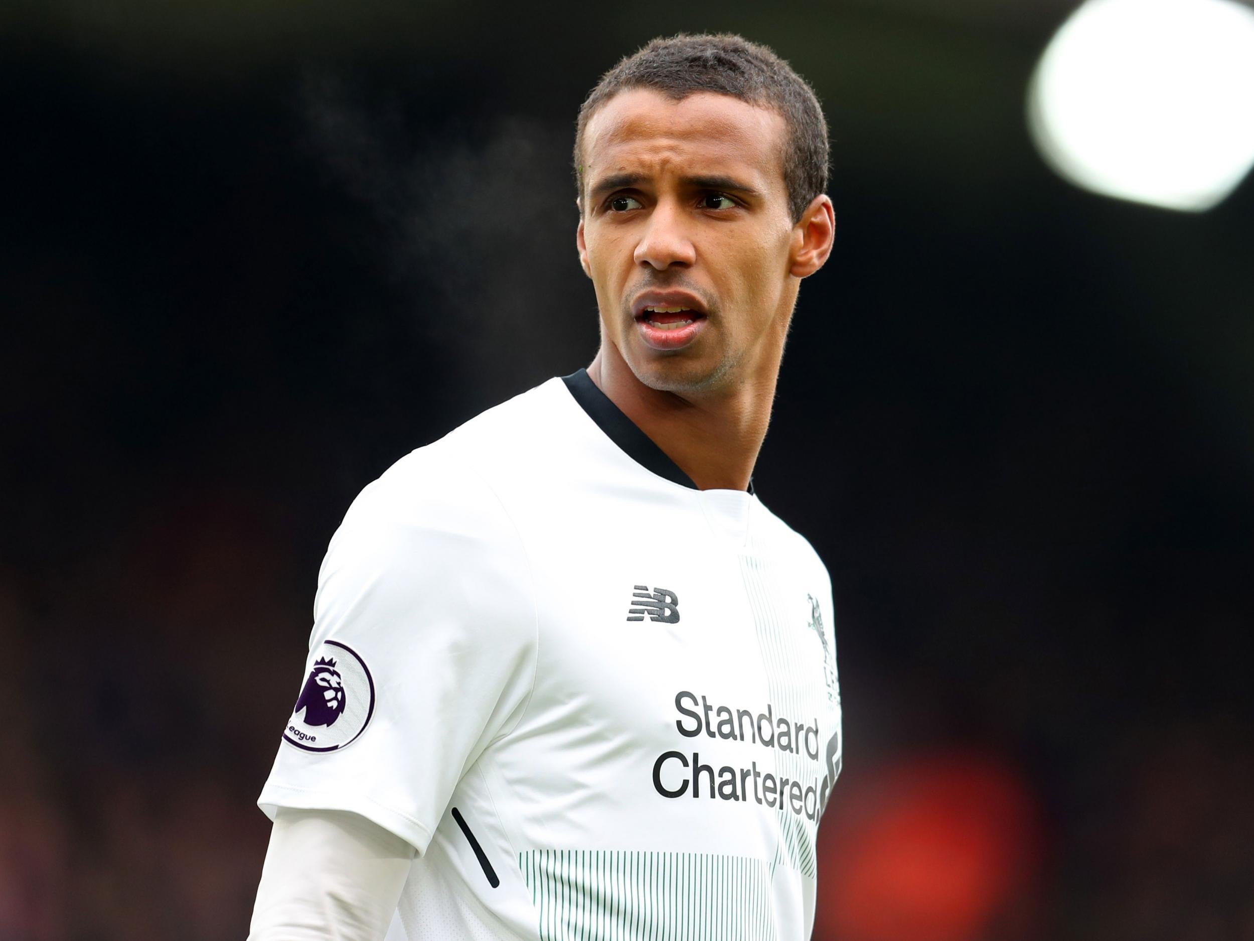 Joel Matip will miss the remainder of the season with a thigh injury