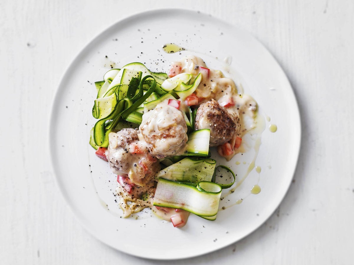 How To Make Pork Meatballs With Mushroom Sauce In 25 Minutes The Independent The Independent