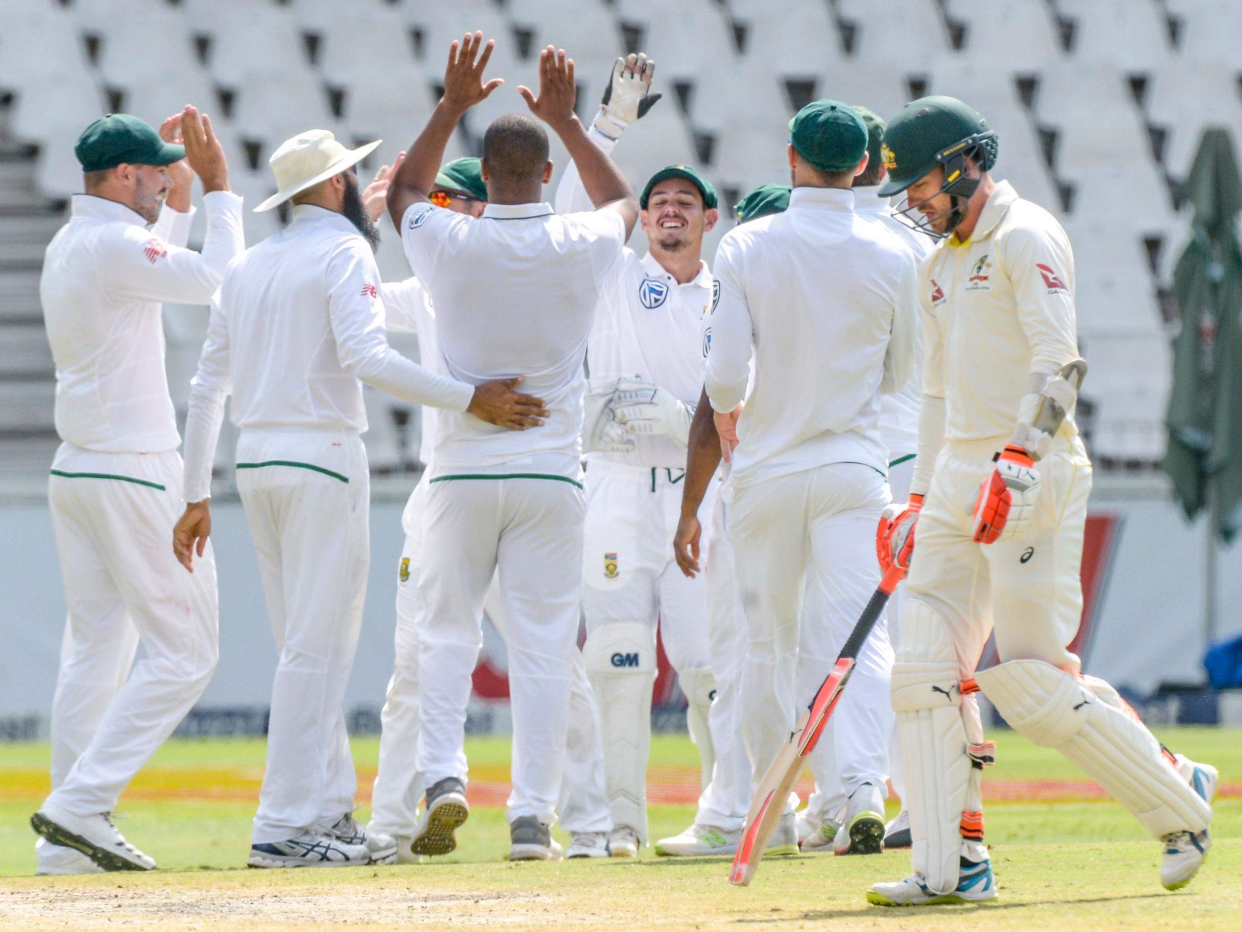 South Africa romped to a 492-run victory in Johannesburg